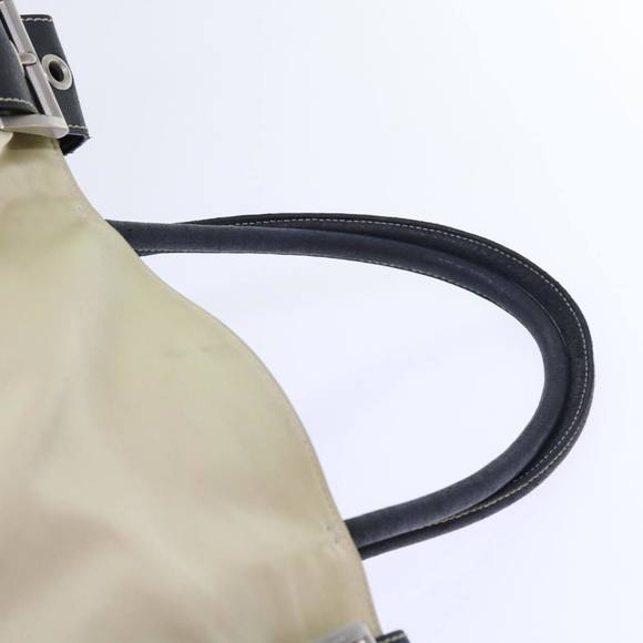 PRADA Tote Bag Nylon Beige Auth ar10404 - Picture 9 of 16